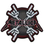 Metallica Devil Horns Embroidered Patch