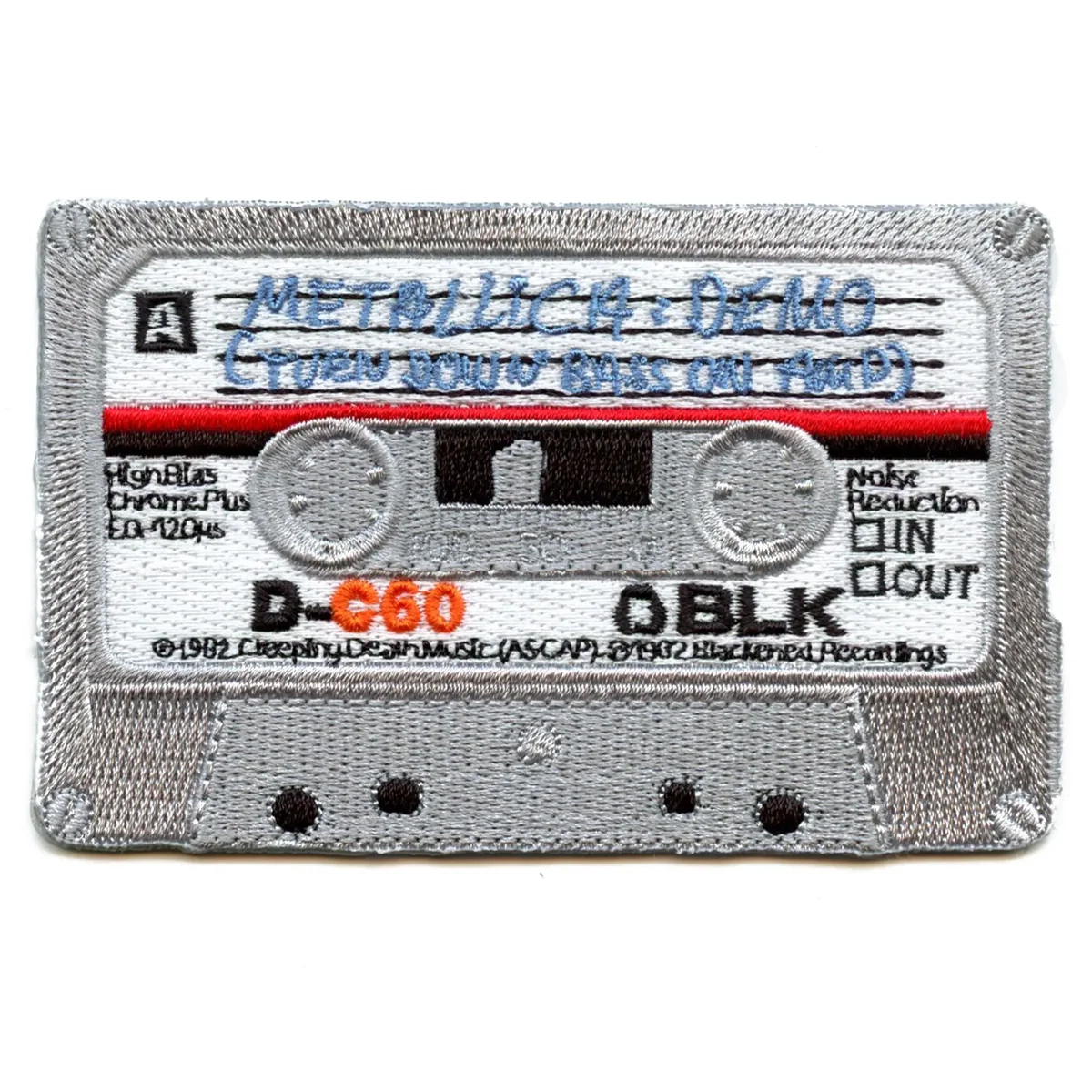 Metallica No Life 'Til Demo Mix Tape Patch