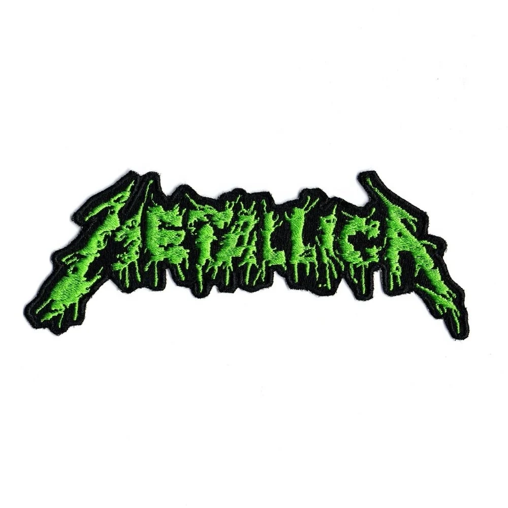 Metallica Neon Green "Sludge" Logo Patch