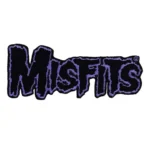 Misfits Title Dripping Logo Embroidered Patch
