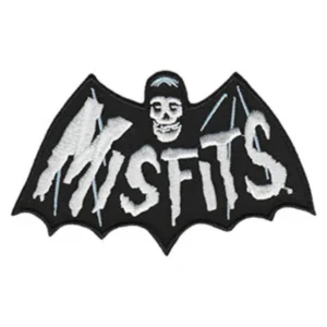 Misfits Bat-Wing Logo Embroidered Patch