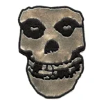 Misfits Fiend Skull Vintage Look Embroidered Patch