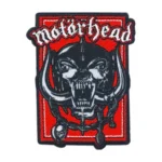 Motorhead Red Warpig Logo Patch