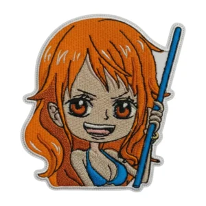 One Piece Nami Embroidered Patch