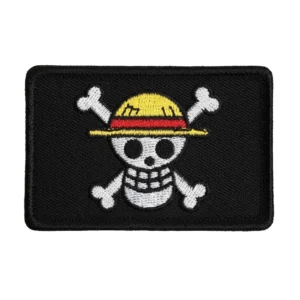 One Piece Straw Hat Pirates Jolly Roger Patch