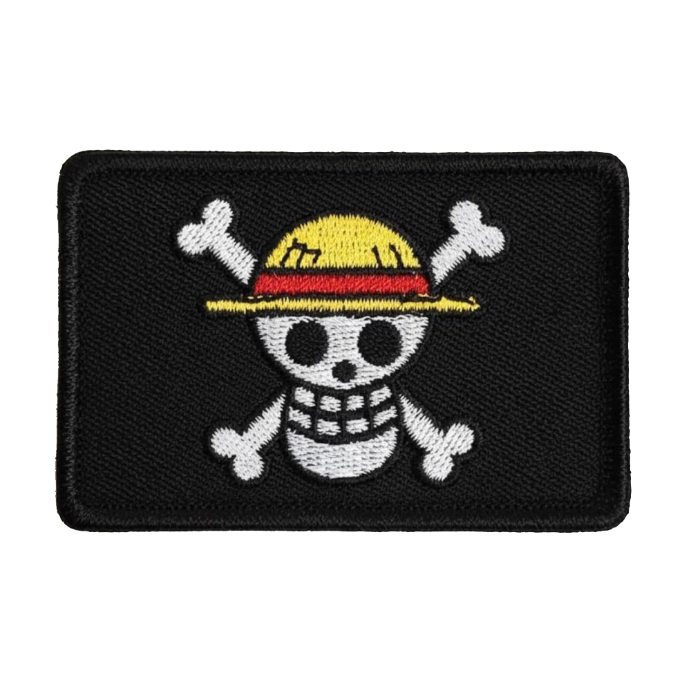 One Piece Straw Hat Pirates Jolly Roger Patch