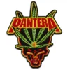 Pantera Leaf Skull Heavy Metal Band Patch