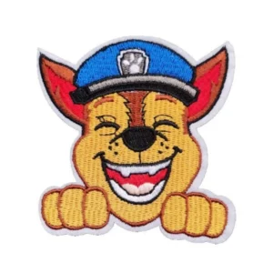 PAW Patrol Chase Happy Face Patch