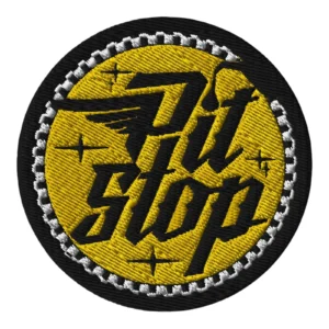 Pit Stop Racing Service Round Patch