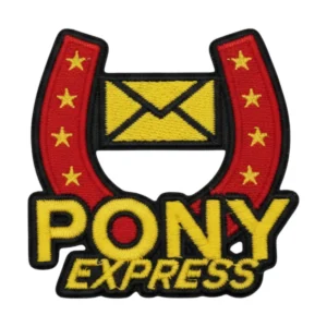Mouthwashing Game Pony Express Logo Patch