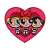 Powerpuff Girls Heart Trio Iron-on Patch
