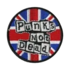 Punks Not Dead Union Jack Patch