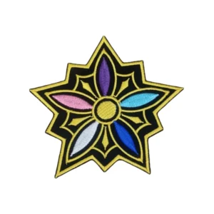 Rumi Star Multi-Color Star Patch