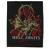 Slayer Hell Awaits Embroidered Patch