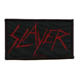 Slayer Official Logo Embroidered Patch