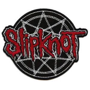 Slipknot Red Tribal Star Round Patch