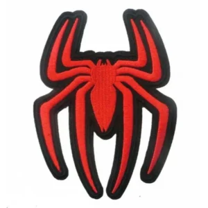 Spider-Man Red Spider Symbol Embroidered Patch