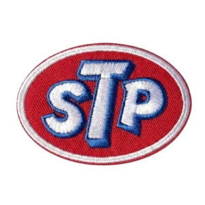 STP Oil Vintage Racing Logo Patch