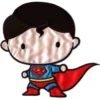 Superman Chibi Kawaii Iron-On Patch