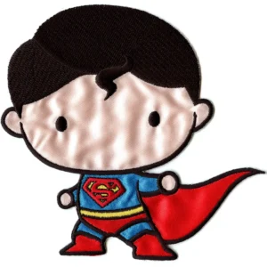 Superman Chibi Kawaii Iron-On Patch