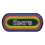 The Doors Rainbow Rings Logo Patch