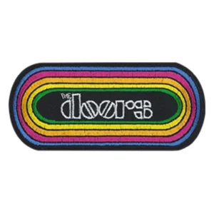 The Doors Rainbow Rings Logo Patch