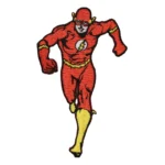The Flash Superhero Running Figure Patch