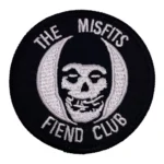 The Misfits Fiend Club Round Embroidered Patch