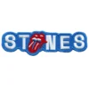 The Rolling Stones Classic Tongue Blue Patch