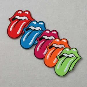 The Rolling Stones Multi-Color Logo Patch