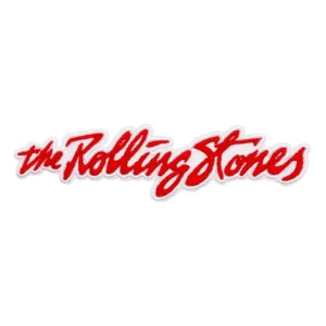 The Rolling Stones Script Logo Patch