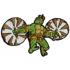 Michelangelo TMNT Nunchuck Action Patch