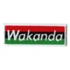 Wakanda Script Flag Embroidered Patch